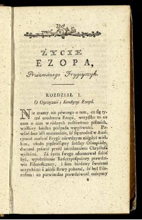 Rozdzial I. - Rozdzial XIV.