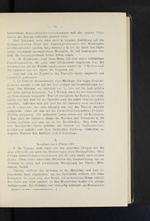 2. Sonnabend, den 4. Februar 1905.