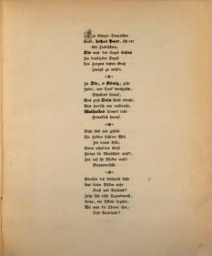 Festlied Ihren Königlichen Majestäten von Bayern allerehrfurchtsvollst dargebracht bei dem feierlichen Fackelzuge der Bürger von Regensburg und Stadtamhof am 19ten Oktober 1842