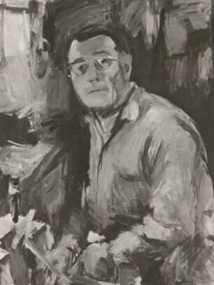 Aktivist W. Gommlich : Aktivist W. Gommlich. Leinwand; 0,90 x 0,70 m (vor 1967; M. Schubert)