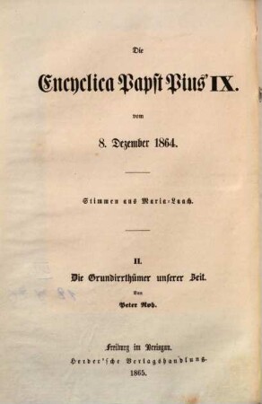 Die Grundirrthümer unserer Zeit