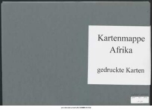 Ostafrika zw. Äquator und Sambesi, Deutsch-Ostafrika : 1899-1900 : Kartensammlung