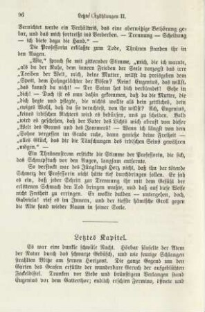 Letztes Kapitel