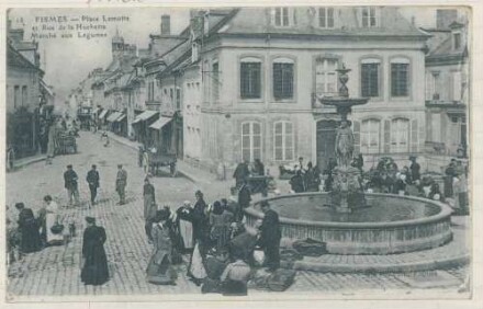 Foto von Fismes. Marché aux Légumes (Postkarte)