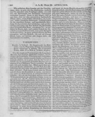 Wagenfeld, L.: Die Lungenseuche des Rindviehes. Danzig: Gerhard 1832