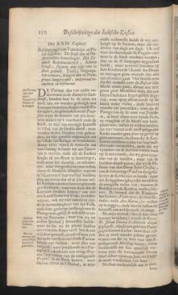 Het XXII. capittel. Beschrijvingh van Tutecorijn en Parel-visschery. ...