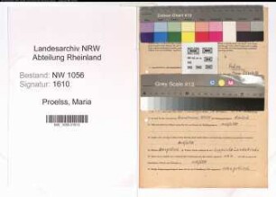 Entnazifizierung Maria Proelss , geb. 16.02.1910 (Lehrerin)
