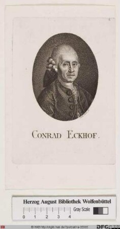 Bildnis (Hans) Conrad (Dietrich) Ekhof