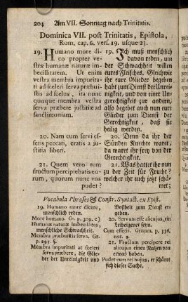 204-218, Am VII. Sonntag nach Trinitatis - Am IX. Sonntag nach Trinitatis