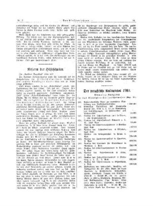 Der preußische Kultusetat 1910