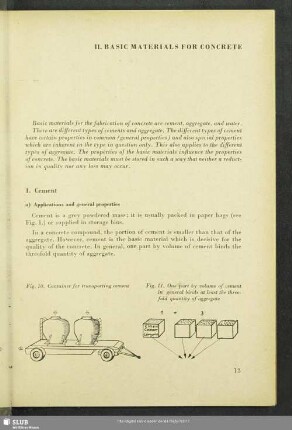 II. Basic Materials For Concrete