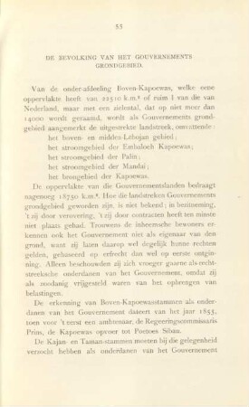 De bevolking van het gouvernements grondgebied