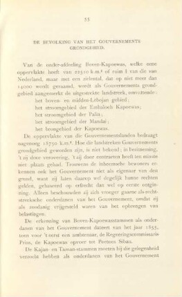 De bevolking van het gouvernements grondgebied