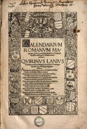 Calendarium Romanum magnum