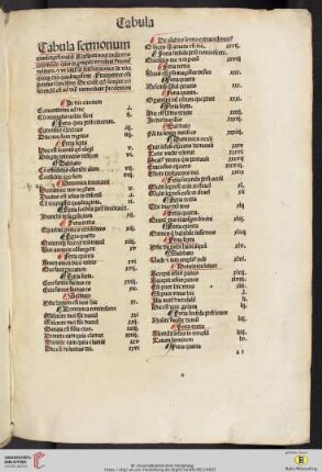 Tabula sermonum