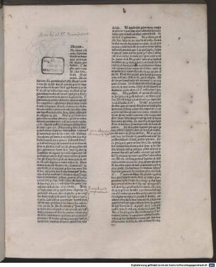 Johannis de Imola opus preclarus i[n] Cleme[n]tinas