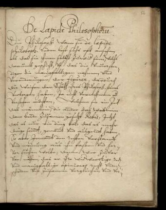De lapide philosophorum, dt.