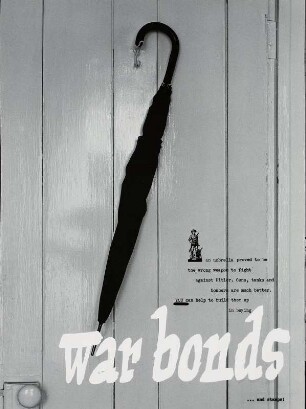 Warbond poster-Regenschirm