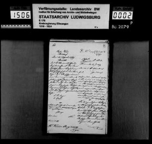 Ortsvorsteher zu Oberfischach