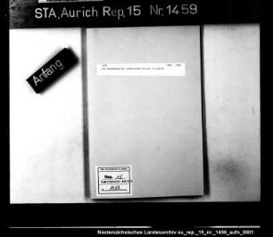 Die Handhabung der städtischen Polizei in Aurich