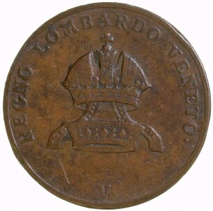 Münze, 5 Centesimi, 1822