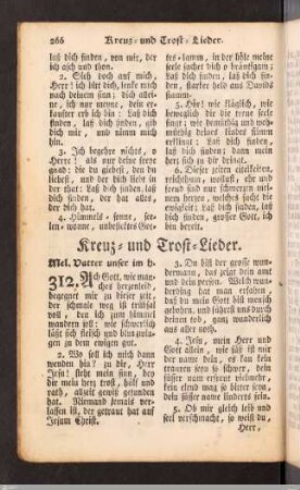 Kreuz- und Trost-Lieder.