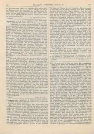 470-471 [Rezension] Geiselmann, Josef Rupert, Die Abendmahlslehre an der Wende der christlichen Spätantike zum Frühmittelalter