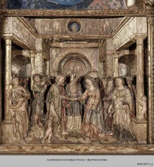 Hochaltar der Himmelfahrt Mariens : Die Vermählung Mariens