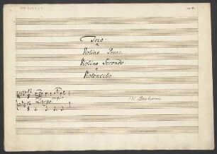 Trios; vl (2), vlc; f-Moll; G 86