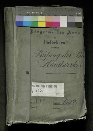 Prüfung der Bauhandwerker