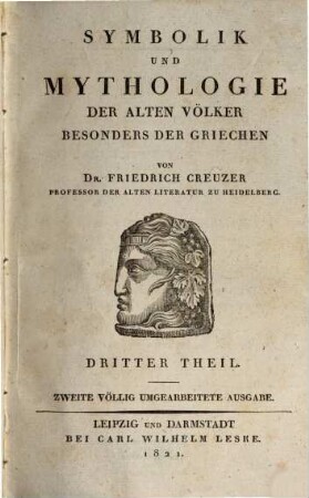 Symbolik und Mythologie der alten Völker, besonders der Griechen, 3