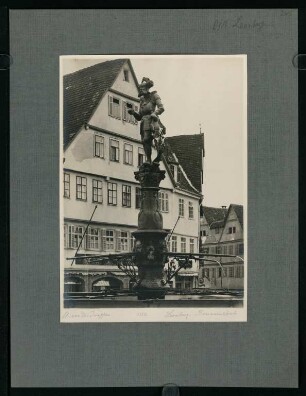 245, Leonberg. Brunnensäule. (Nr. 3278).