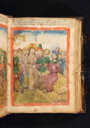 Die Frau des Pilatus bittet um die Freilassung Jesu