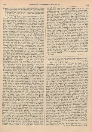 438-439 [Rezension] Büchsel, Friedrich, Die Christologie des Hebräerbriefs