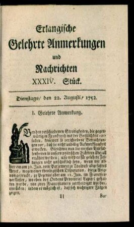 XXXIV. Stück