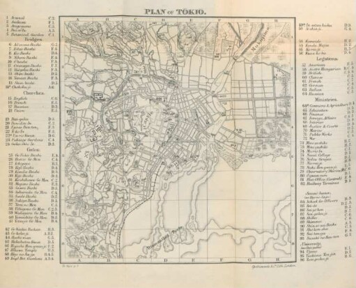 Plan of Tokio