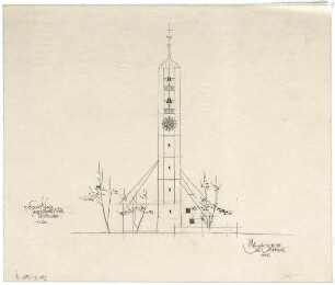 Gsaenger, Gustav; Ingolstadt (Bayern); Ev. Kirche St. Markus - Nordseite (Ansicht)