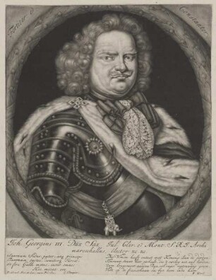 Bildnis des Georgius III., Kurfürst von Sachsen