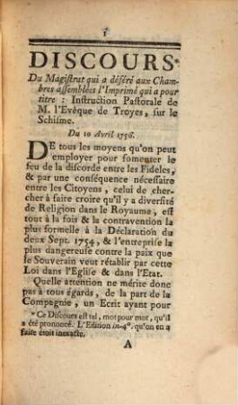 Recueil de pièces Authentiques contre l'Instruction pastorale de ... l'Evêque de Troyes