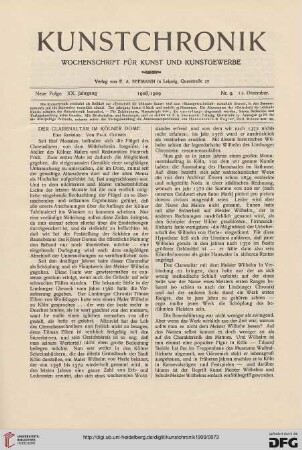 Heft 9 (11. Dezember 1908)