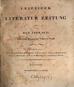 Leipziger Literaturzeitung. 1822,2, 1822,2