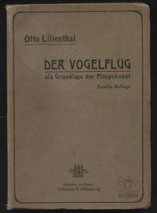 Buch Otto Lilienthal: "Der Vogelflug"
