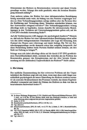 2. Die Lösung