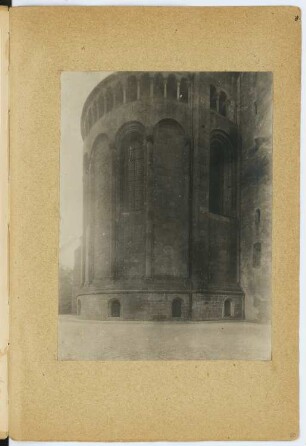 Dom, Speyer: Ansicht von Osten (aus: Skizzen- und Fotoalbum 7)