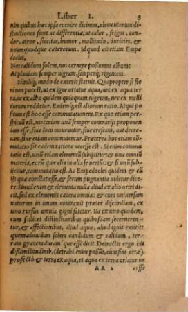 Aristotelis De Ortu & interitv Libri Dvo