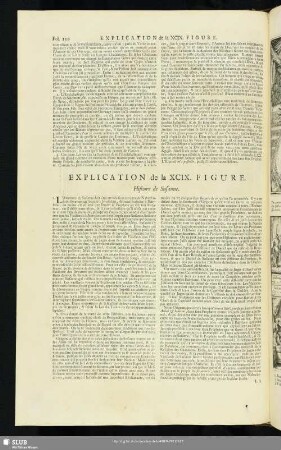 Explication de la XCIX. Figure. Historie de Susanne