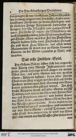 Das erste Zwischen-Spiel
