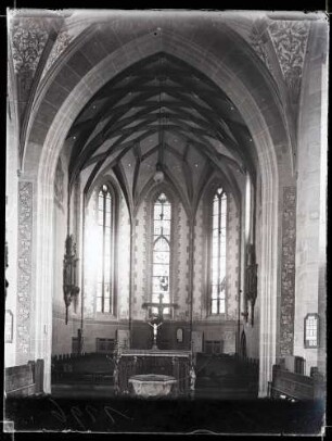 Leonhardskirche; Chor innen
