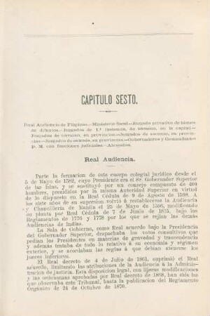 Capitulo sesto