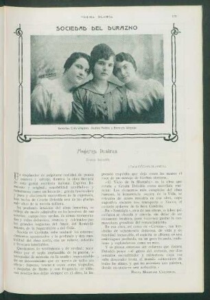 Mujeres ilustres